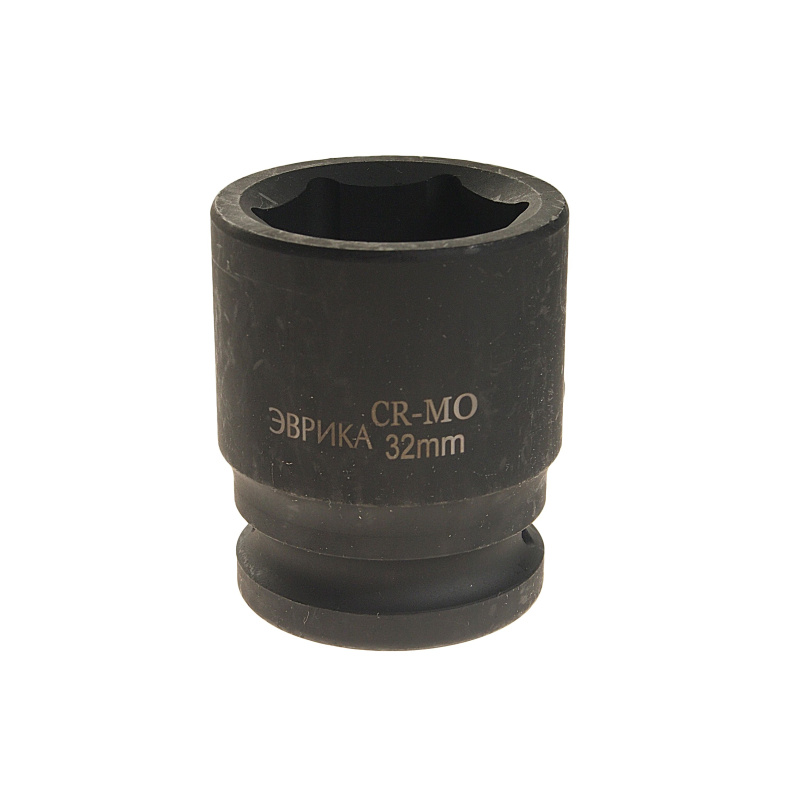 Головка торцевая ER-95920 3/4" DR 6-гранная ударная 32мм ЭВРИКА 1/24 Головка торцевая ER-95920 3/4" DR 6-гранная ударная 32мм ЭВРИКА 1/24
