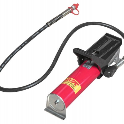 Насос гидравлический с пневмоприводом 120-170PSI, заправочная емкость 800см3, откачка 700см3/мин, за