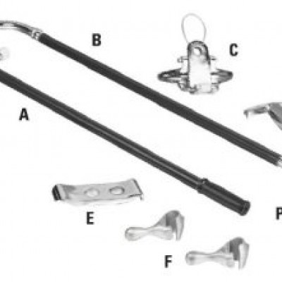 Набор монтажек для колес 19,5"-24,5"