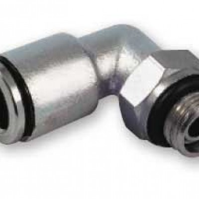 B184/4 уголок M1/8" цанга 6 мм, с уплотнением, мет. корпус