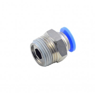 Фитинг  RF-SPC04-01 для пластиковых трубок 4мм с наружной резьбой 1/8" ROCK FORCE /1