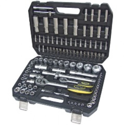 Набор торцевых головок ER-80108 1/4"&1/2"DR 6-гранный 108 предметов ЭВРИКА 1/3 Набор торцевых головок ER-80108 1/4"&1/2"DR 6-гранный 108 предметов ЭВРИКА 1/3