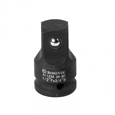 AI1234 Переходник ударный ROSSVIK 1/2"F - 3/4"M AI1234 Переходник ударный ROSSVIK 1/2"F - 3/4"M