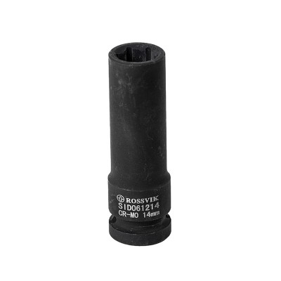 SID061214 Головка торцевая ударная, глубокая ROSSVIK, 1/2", 14мм SID061214 Головка торцевая ударная, глубокая ROSSVIK, 1/2", 14мм