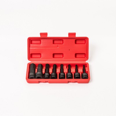ST241 Набор головок ударных ROSSVIK 1/2", Hex H5-H19, 8 предметов