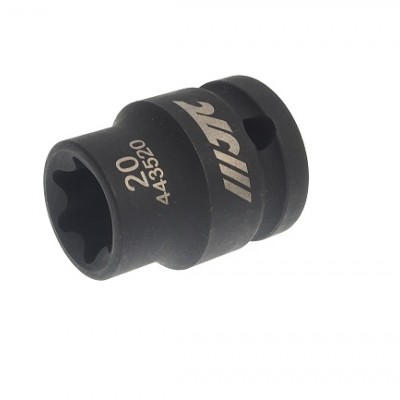 Головка торцевая ударная 6-гранная 1/2" х E20 JTC /1
