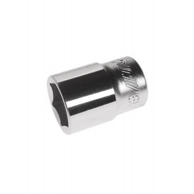 Головка торцевая 6-гранная 1/2" х 19мм, длина 38мм JTC /1/10/200