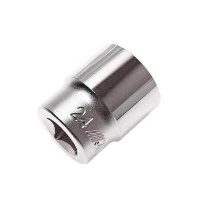 Головка торцевая 6-гранная 1/2" х 24мм, длина 38мм JTC /1/10/100