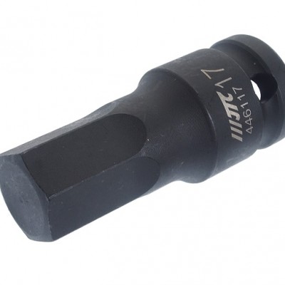 Головка ударная HEX 1/2"H-17, диаметр 25, длина 60ммJTC /1 Головка ударная HEX 1/2"H-17, диаметр 25, длина 60ммJTC /1