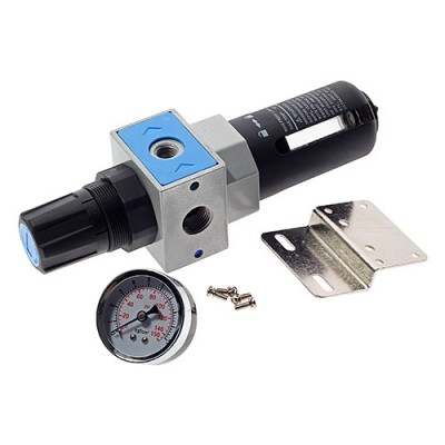 Фильтр-регулятор ER-EW4000-04:с индикатором давления 1/2"(0-10bar) профи