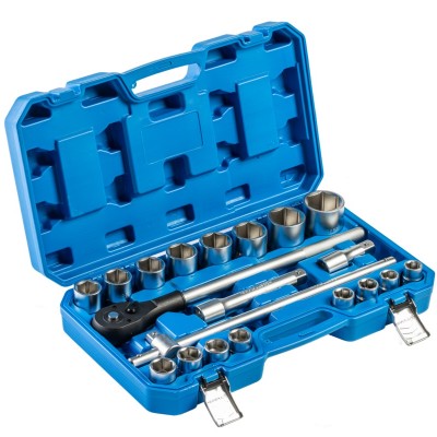 HOEGERT Набор инструментa 3/4", 21 шт