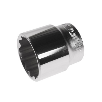 Головка торцевая 12-гранная 1/2" х 30мм, длина 42мм JTC /1/10/200