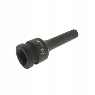 Головка торцевая ударная SPLINE 1/2" х M12, длина 78мм JTC /1