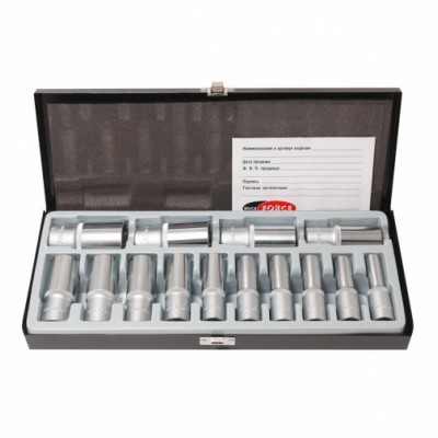 Набор торцевых головок RF-4143-5: 1/2"DR 6-гранных 14пр. ROCK FORCE /1/6