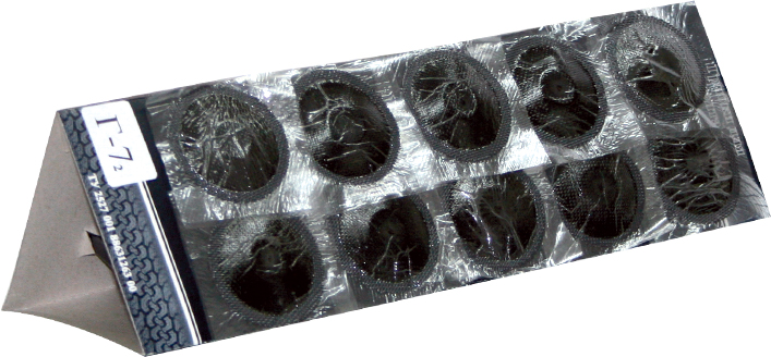 Грибки, ножка 7мм, шляпка 45мм (уп./30шт.), Г-7-2
