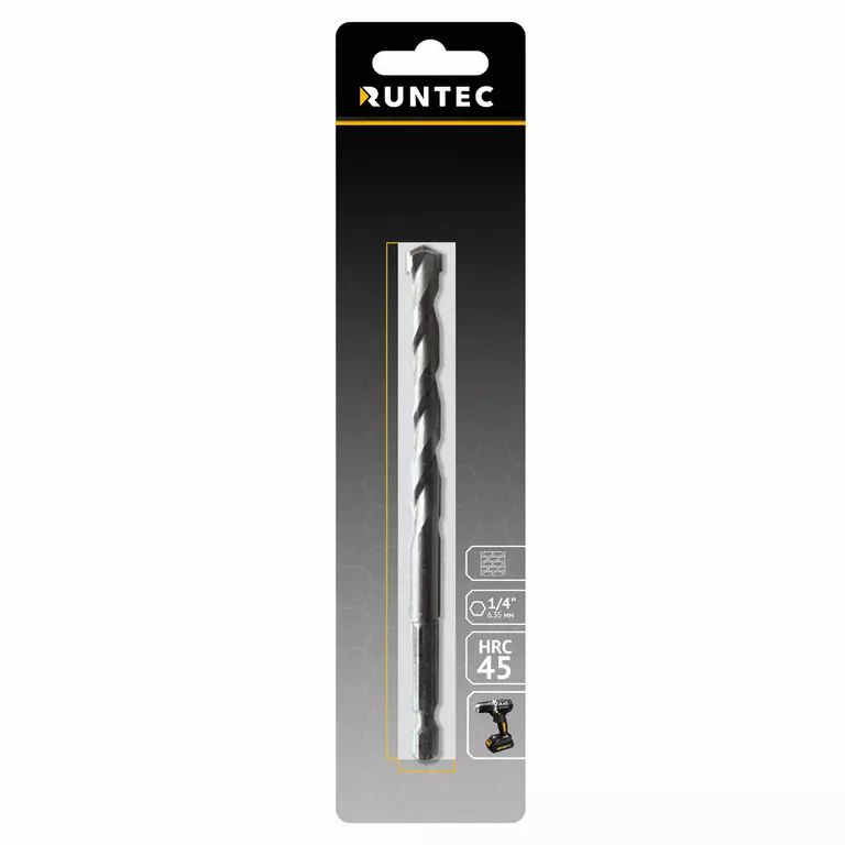 Сверло по дереву Runtec HRC45 3 x 80мм HEX 1/4"