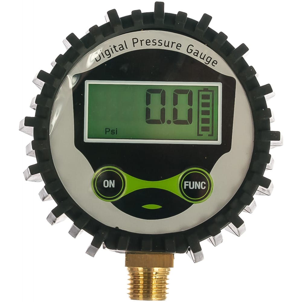 Индикатор давления RF-SDG-100 цифровой для пневмосистем 1/4"(Psi, Kpa, Bar, Kgf/cm2), в блистере ROC