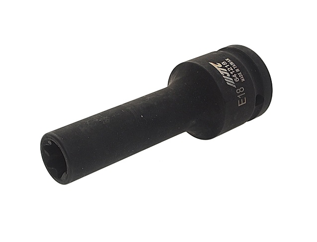 Головка торцевая глубокая ударная 6-гранная TORX 3/4" х E18, длина 110мм JTC /1