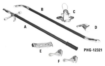 Набор монтажек для колес 19,5"-24,5"