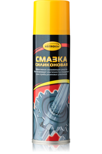 Смазка силиконовая (аэрозоль) 335мл АСТРОХИМ /1/12