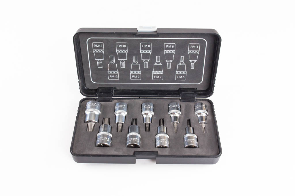 Набор головок 1/2" со  вставками RIBE RM4-RM13 9пр