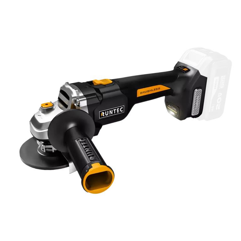 Шлифмашина угловая аккумуляторная RUNTEC PRO 125 мм, 20В, 900Вт