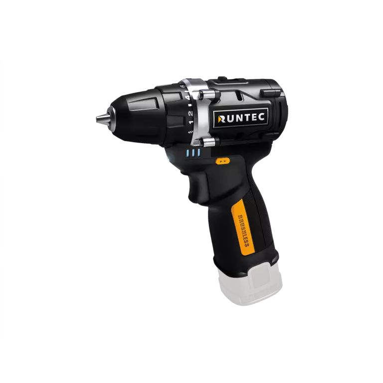 Дрель-шуруповерт аккумуляторная RUNTEC PRO 10 мм, 16В, 45Нм