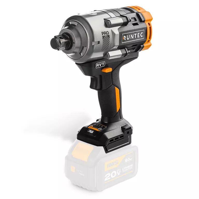Гайковерт ударный аккумуляторный RUNTEC PRO 3/4", 20В, 1600Нм