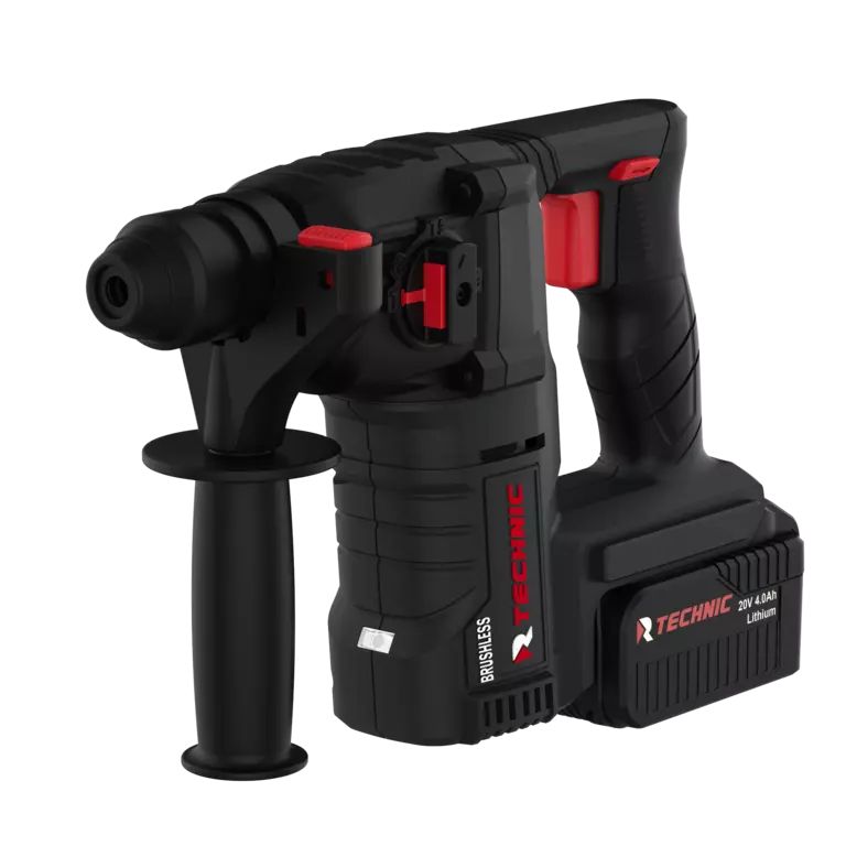 Перфоратор аккумуляторный RUNTEC TECHNIC 2.5Дж, 20В, 2*4Ач, 900Вт