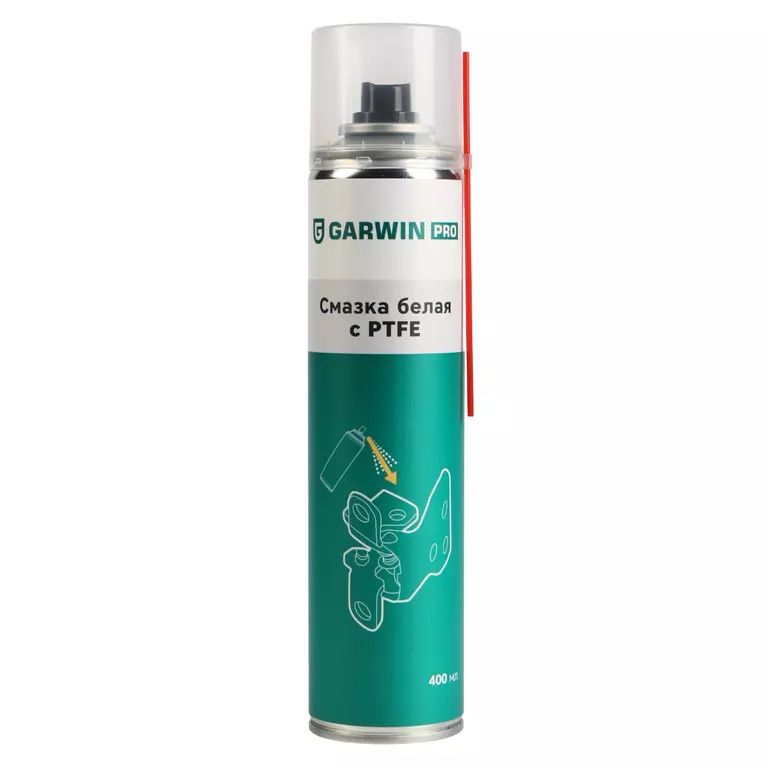 Смазка белая с PTFE GARWIN PRO 400 мл