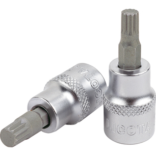 Головка торцевая с вставкой spline 1/2" M12 L=55мм