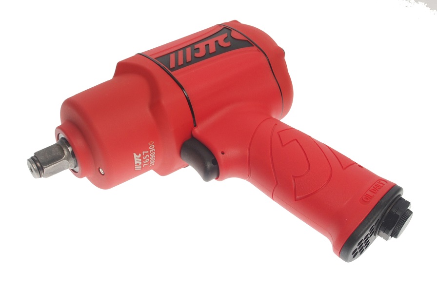 Пневмогайковерт ударный композитный 1/2'' (1356Nm; вес 1.6 кг) 90-120PSI 8500об/мин JTC /1