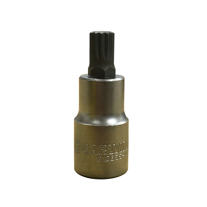 Головка торцевая с вставкой spline 1/2" M12 L=55 мм