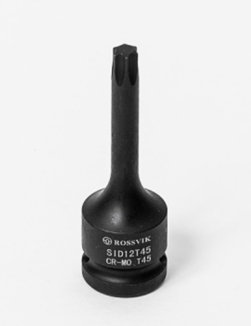 SID12T45 Головка торцевая ударная ROSSVIK, 1/2", Torx T45, L-78мм