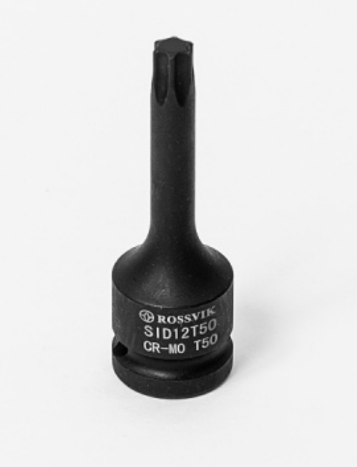SID12T50 Головка торцевая ударная ROSSVIK, 1/2", Torx T50, L-78мм