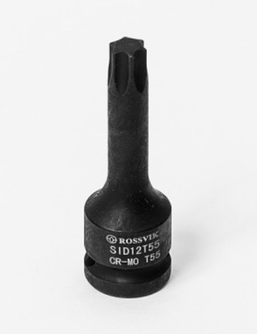 SID12T55 Головка торцевая ударная ROSSVIK, 1/2", Torx T55, L-78мм