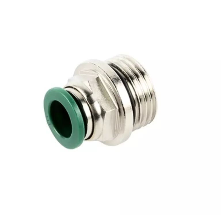 Фитинг цанговый М1/2" 10 мм, с уплотнением, пластм. корпус