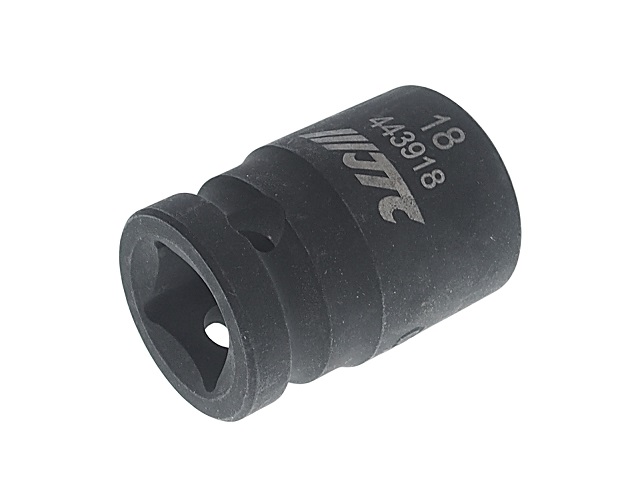 Головка торцевая ударная 12-гранная 1/2" х 18мм, длина 38мм JTC /1/25