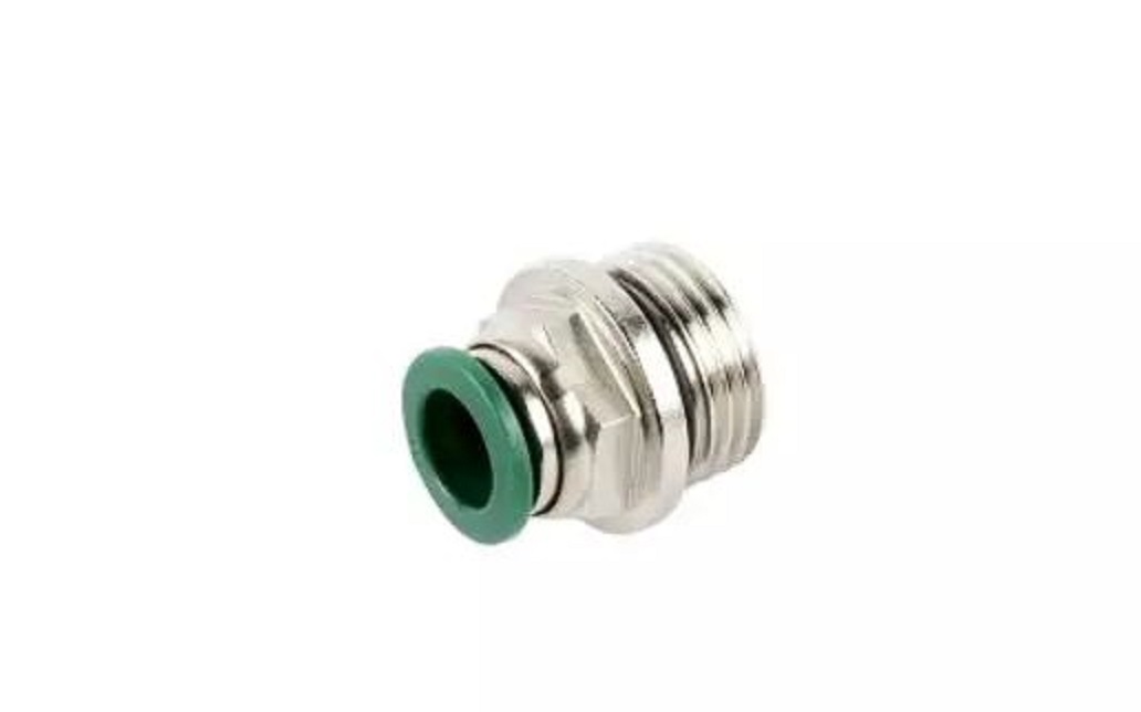 Фитинг цанговый М1/4" 6 мм, с уплотнением, пластм. корпус