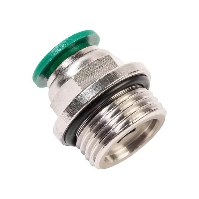 Фитинг цанговый М3/8" 8 мм, с уплотнением, пластм. корпус