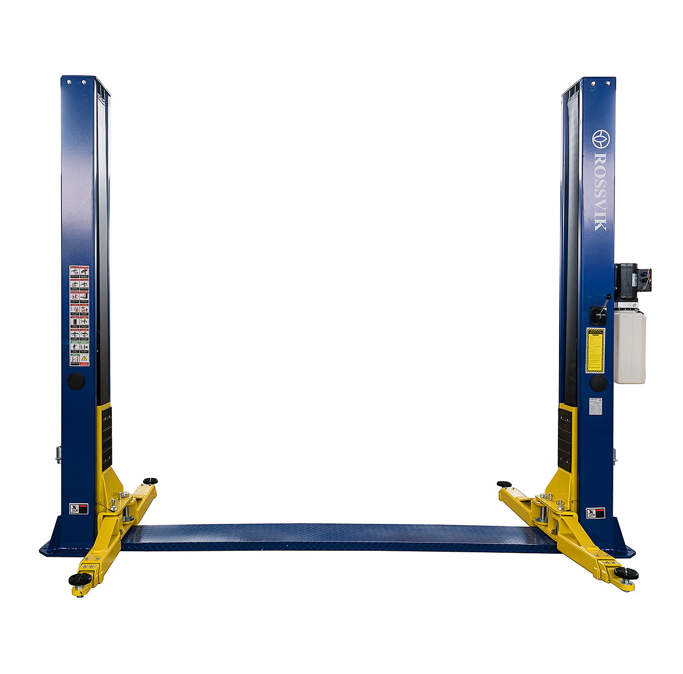 Автоподъемник двухстоечный ROSSVIK V2-5.5 г/п 5.5т, 380В, с НИЖНЕЙ синхронизацией