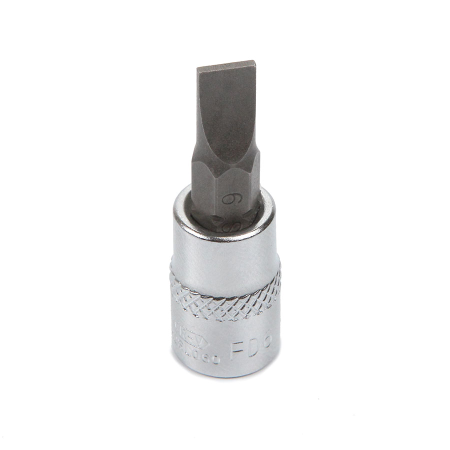 Головка торцевая 1/4" с вставкой SL6