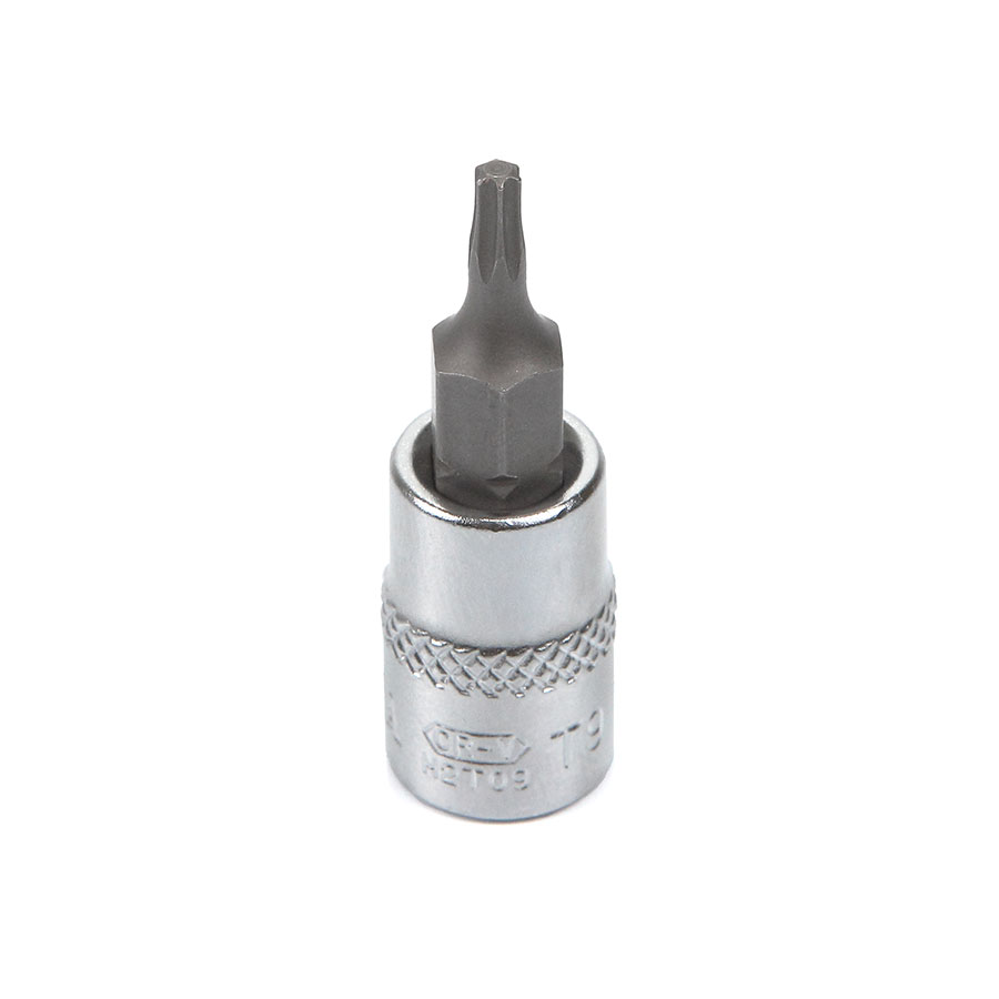 Головка торцевая с вставкой torx 1/4" T9