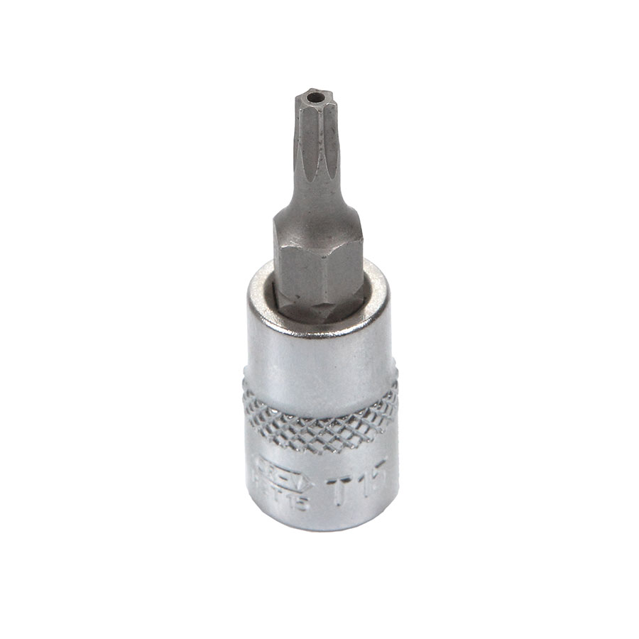 Головка торцевая с вставкой torx с отверстием 1/4" T15H