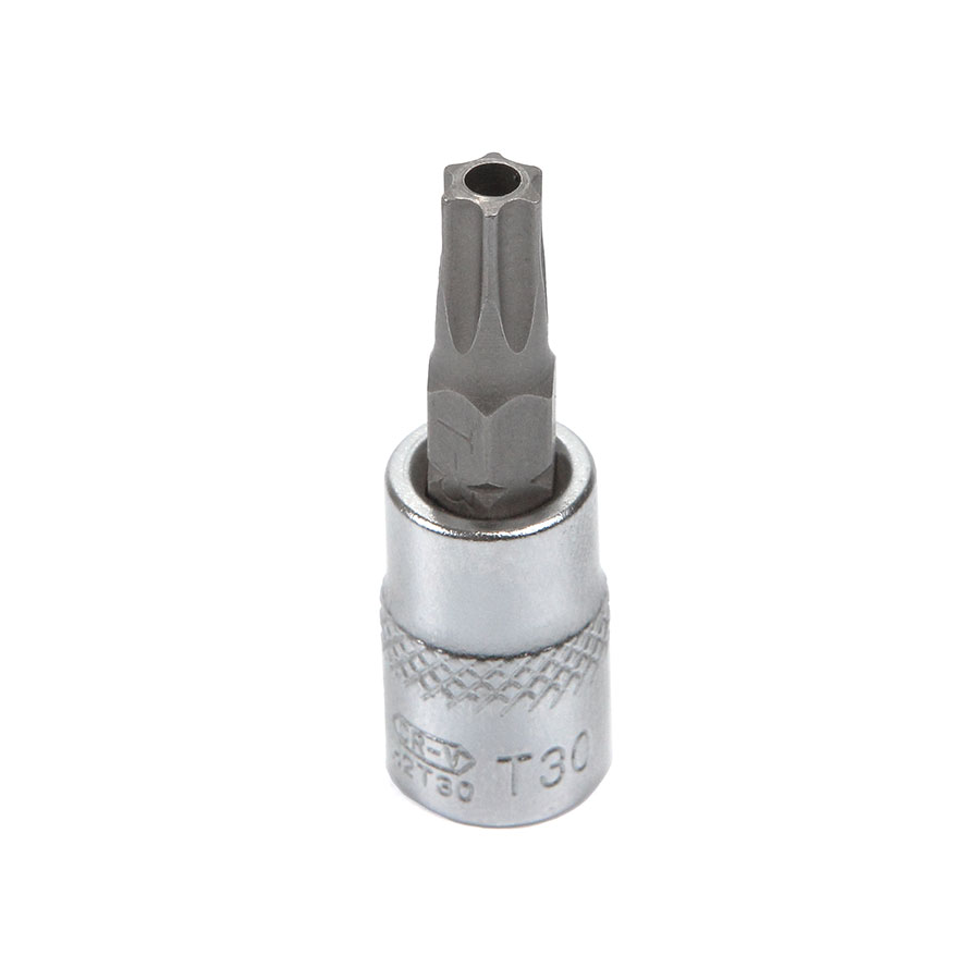 Головка торцевая с вставкой torx с отверстием 1/4" T30H