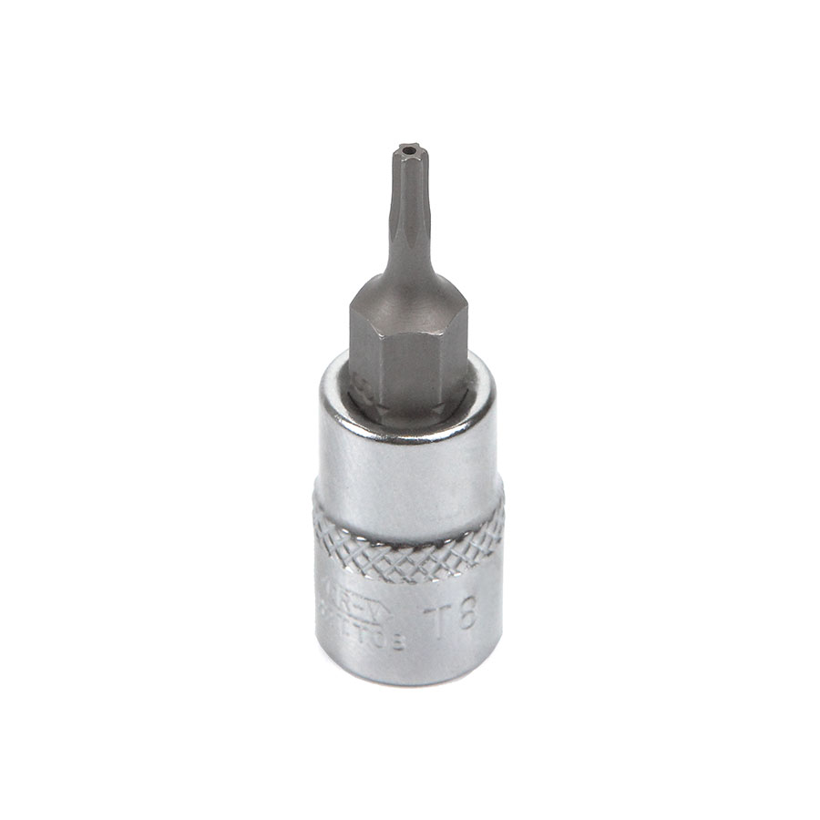 Головка торцевая с вставкой torx с отверстием 1/4" T8H