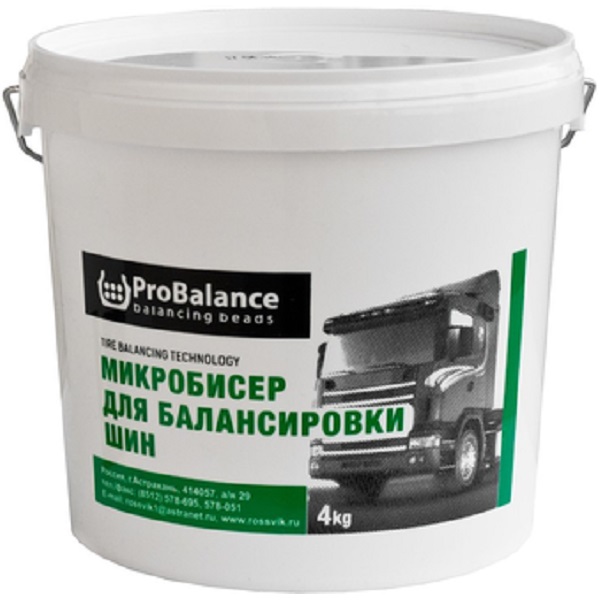 Гранулы ProBalance для балансировки колес, 4кг. ROSSVIK