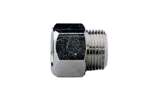Переходник резьба M1/4" (наруж) - резьба F1/8" (вн