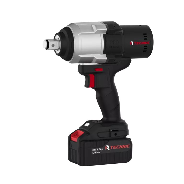 Гайковерт ударный аккумуляторный RUNTEC TECHNIC 3/4", 20В, 2*6Ач, 1400Нм