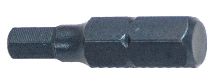 Бита усиленная 1/4" шестигранная H1.5 25мм